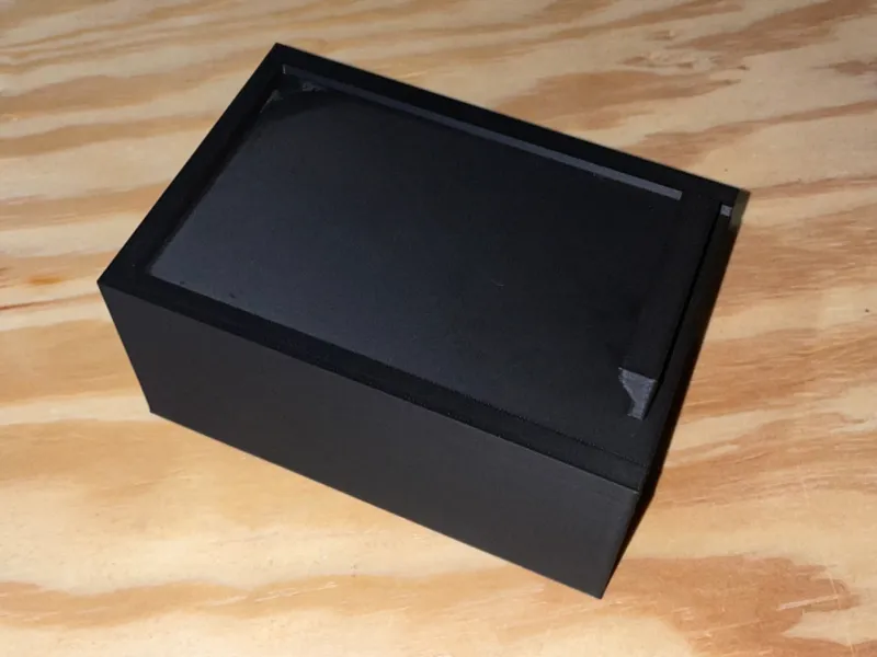 Storage Bin with Sliding Lid