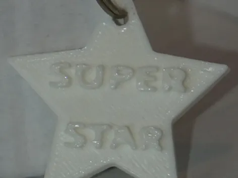 SuperStar keychain