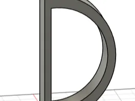Letter D