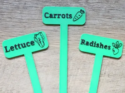 Garden Vegetable Labels / Markers