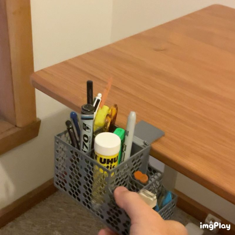 Removable Desk Storage Container