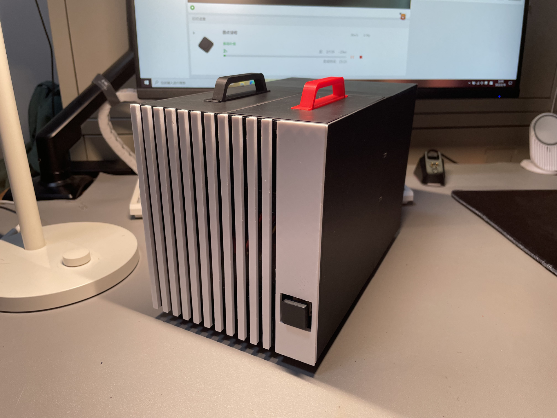 847机箱 双热管散热器 A1mini可打