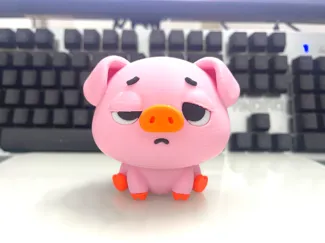 粉色小猪