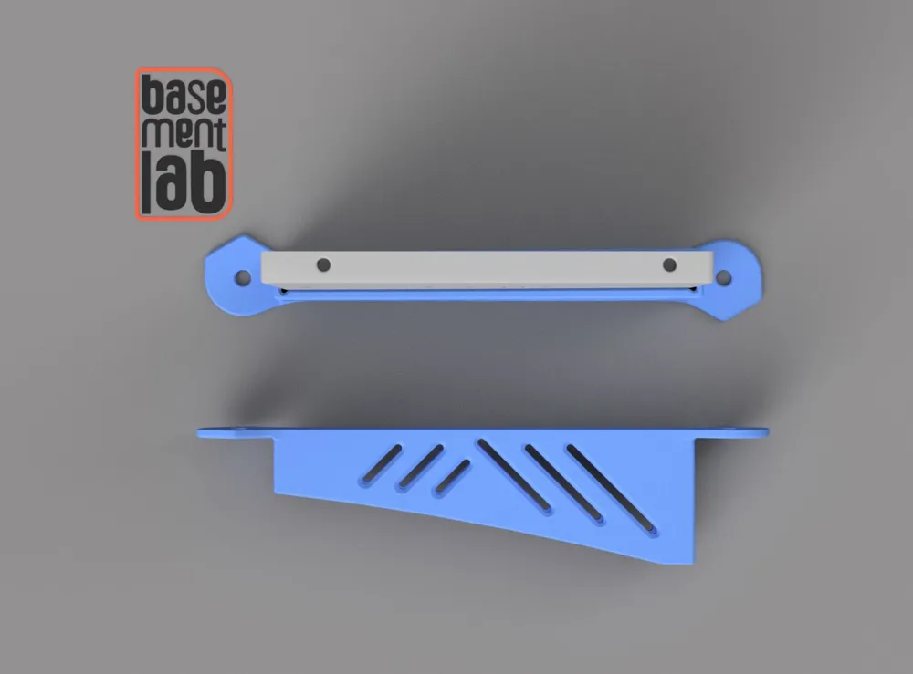 SSD Bracket - Rack Mount - 2020 Alu Profile by BasementLABMakerWorld ...