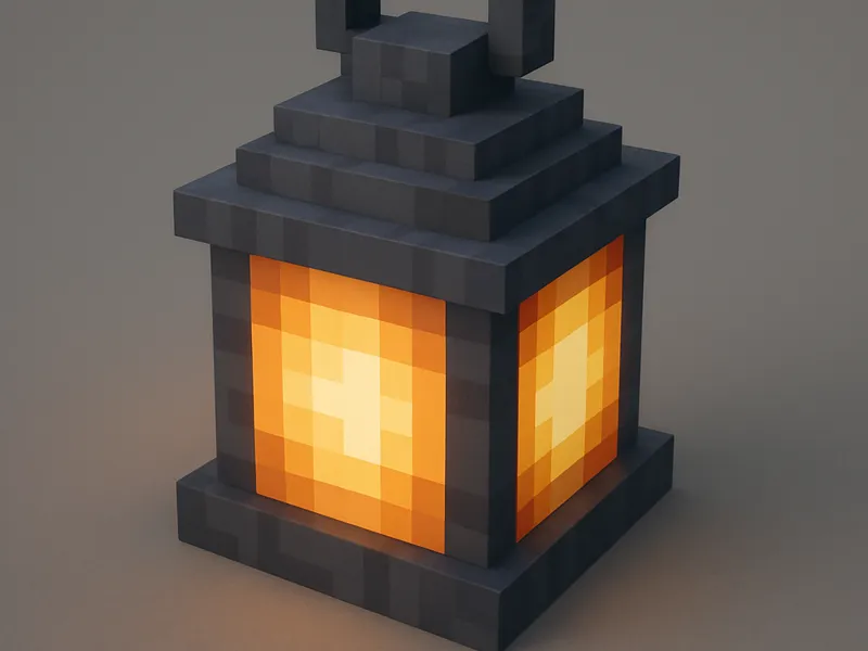Minecraft lantern