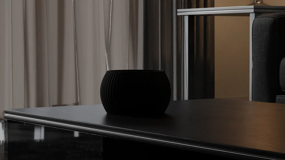 Inflated big rib vase by nightmaremae MakerWorld: Download Free 3D Models