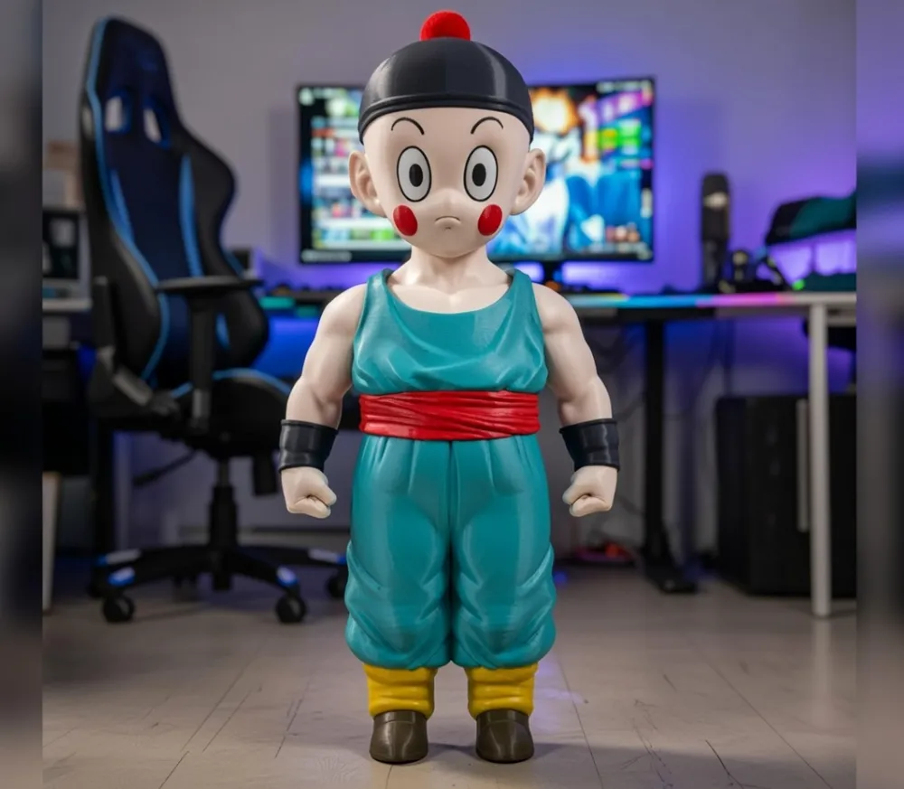 チャオズ 3Dプリント 等身大チャオズV2 コンパクト版、精巧な造形 - 無料3D