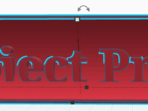 Project prints sign V.2