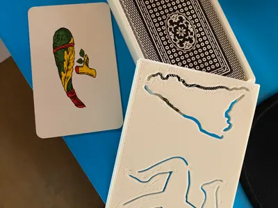 Sicilian Scopa Card Box
