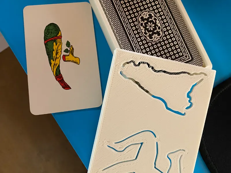 Box carte scopa Siciliane