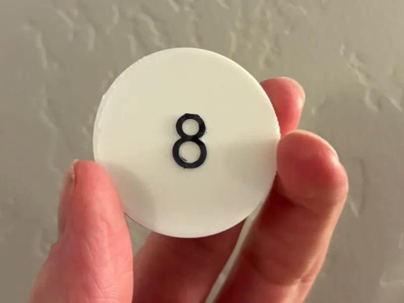 8-Lowercase Delta Coin AMS