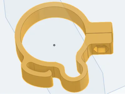 Honda XL600R Frame Clamp- Oil line and Pulse gen