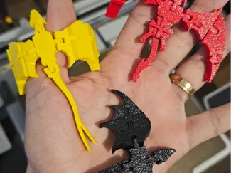 Articulated Dragon STL – No Support Print-in-Place