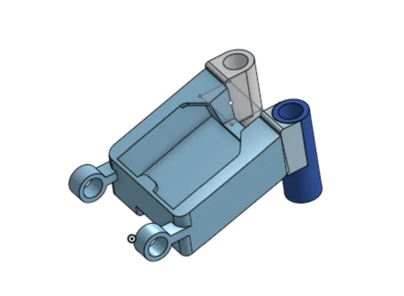 Mount FOR foxeer M10Q-250 GPS
