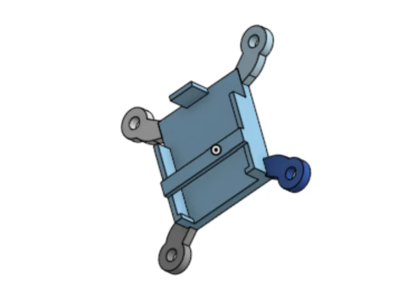 ELRS ep1 dual MOUNT FOR PT screw OR M3 screw