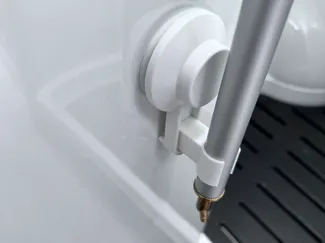 Westfalia Awning handle storage