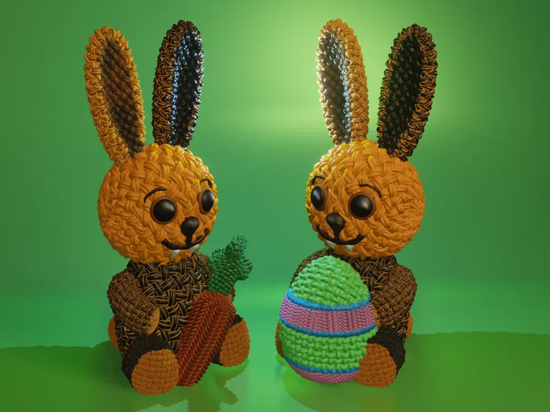 Crochet Vampire Bunny