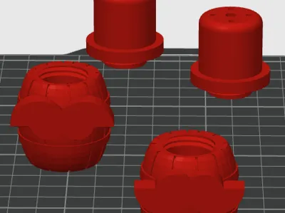 salt and pepper containers/sprayers