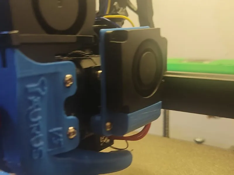 Hotend cooling duct- right side of Sprite extruder