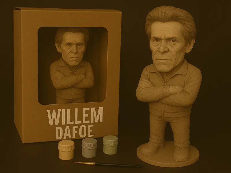 Willem Dafoe – Paint-It-Yourself