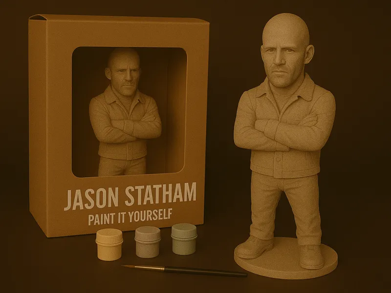 Jason Statham – Paint-It-Yourself
