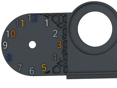 Phone Holder With Clock