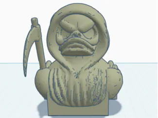 grim reaper duck traxxas x-maxx hood emblem
