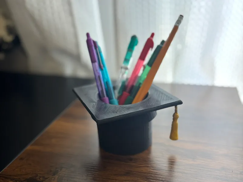 Graduation Cap Pencil Holder