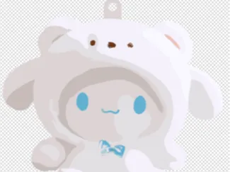 Cute Cinnamoroll keychain