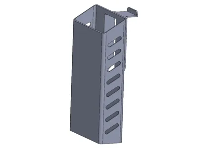 P1/X1 40mm Wide Bambu Poop Bin Waste Container