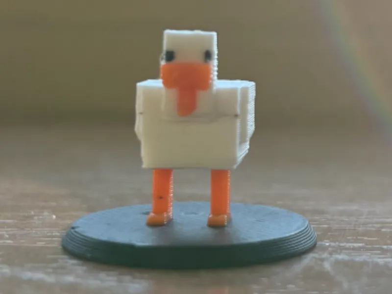 Minecraft chicken