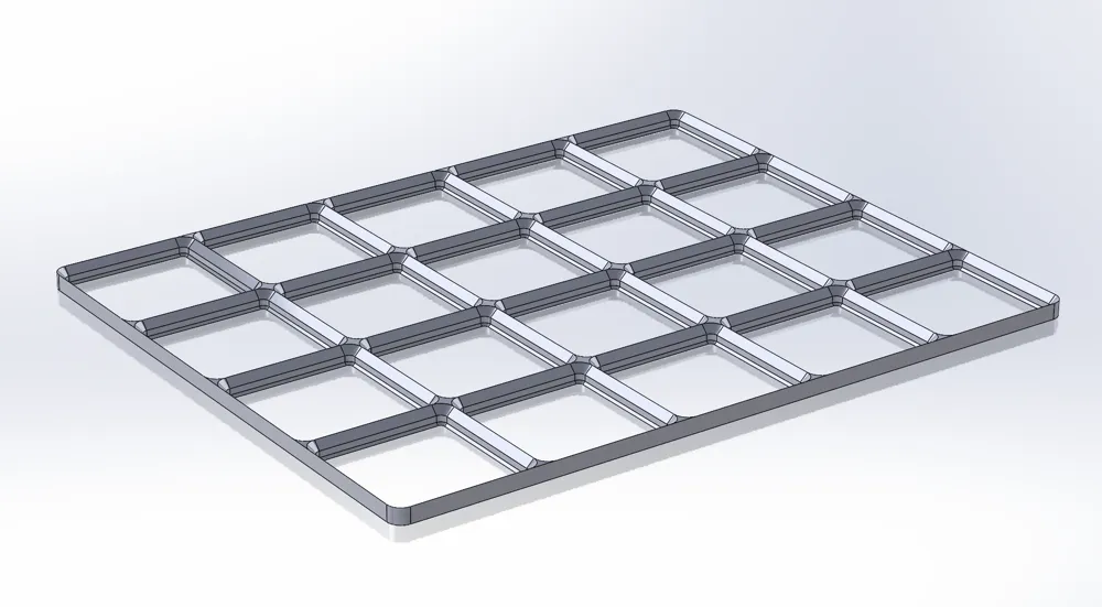 Solidworks Parametric Gridfinity Base by Bryan HowardMakerWorld ...