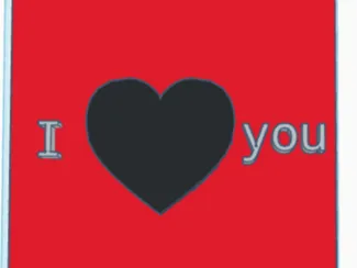 I love you