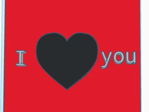 I love you