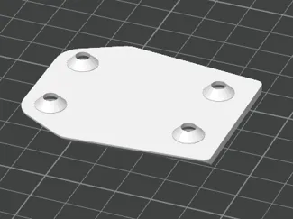 Protection de chassis AR MBX6-7 skid plate