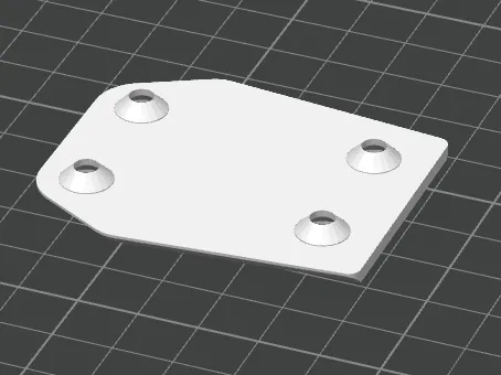 Protection de chassis AR MBX6-7 skid plate