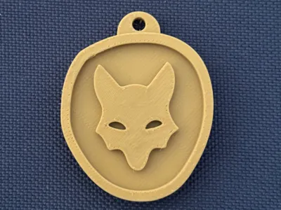 Scout wolf cub keychain