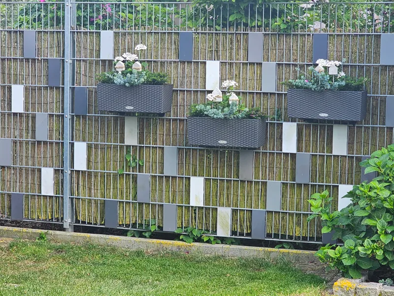 Gitterblende für Doppelmattenzaun 8/6/8