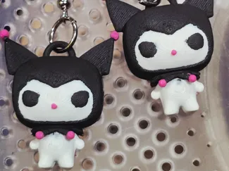 3D Kuromi Sanrio Earrings