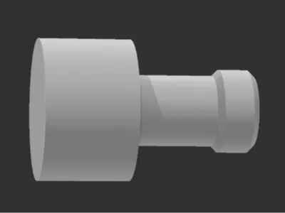 Simple Pedal Axle for Golf Ball Dispenser Pro