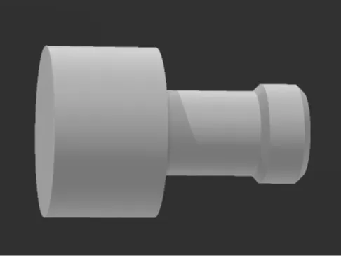 Simple Pedal Axle for Golf Ball Dispenser Pro