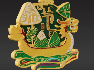 Dragon Boat Festival Refrigerator Magnets