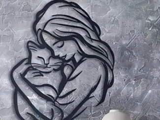 Love Cats Wall Decor