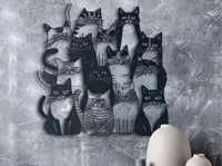 Pack de chats, décoration murale — photo 1