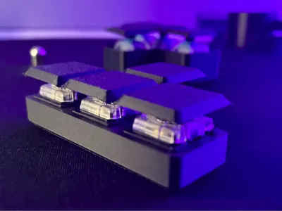 WASD Fidget Toy (Standard + Low Profile switches)