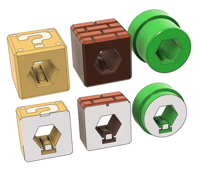 Beads - Super Mario set