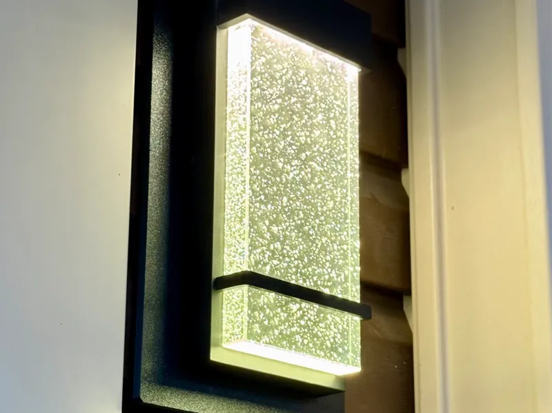 artika wall light retrofit backboard