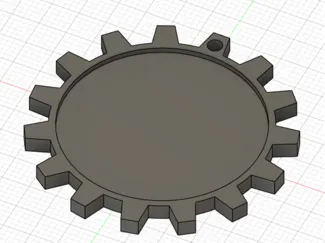 Gear medal