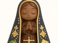 Statuette de Notre-Dame Aparecida — photo 1