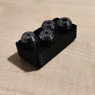 Gridfinity-ER 20 Collet Holder/ER20 Collet Holder
